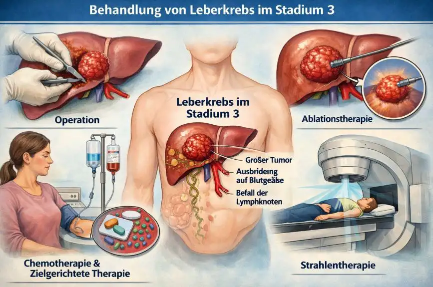 Behandlung von Leberkrebs im Stadium 3: Moderne Therapien, Prognose und umfassende Unterstützung