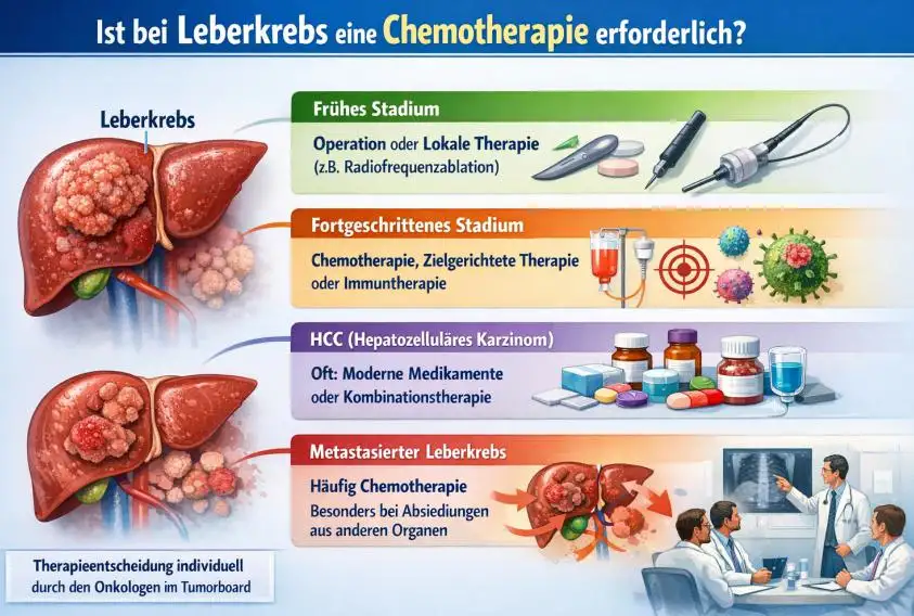 Ist bei Leberkrebs eine Chemotherapie erforderlich? – Behandlungsoptionen, Prognose und moderne Therapien im Überblick