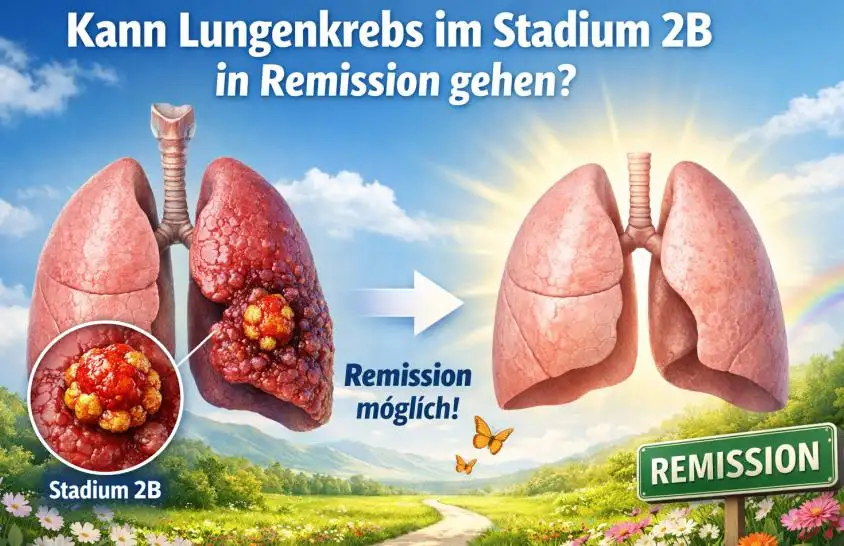 Kann Lungenkrebs im Stadium 2B in Remission gehen? Ursachen, Symptome, Behandlung und Prognose