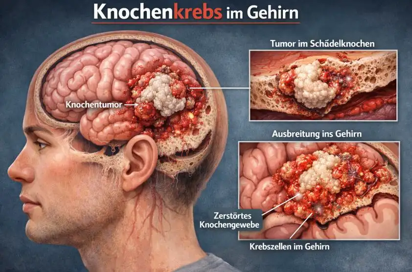 Knochenkrebs im Gehirn: Ursachen, Symptome, Behandlung und aktuelle Forschung verständlich erklärt