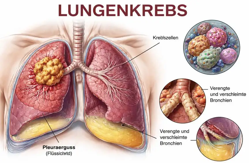 Lungenkrebs Flüssigkeit: Ursachen, Symptome, Diagnose und moderne Behandlungsmöglichkeiten