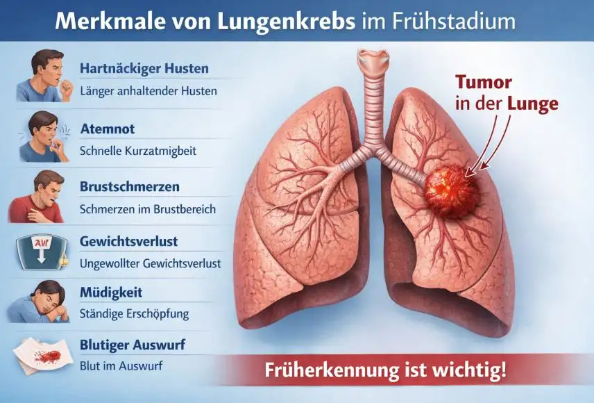 Merkmale von Lungenkrebs im Frühstadium – Früherkennung, Symptome und moderne Behandlungsmöglichkeiten