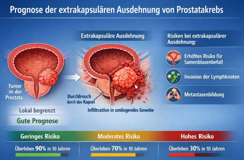Prognose der extrakapsulären Ausdehnung von Prostatakrebs: Ursachen, Therapie und Überlebenschancen