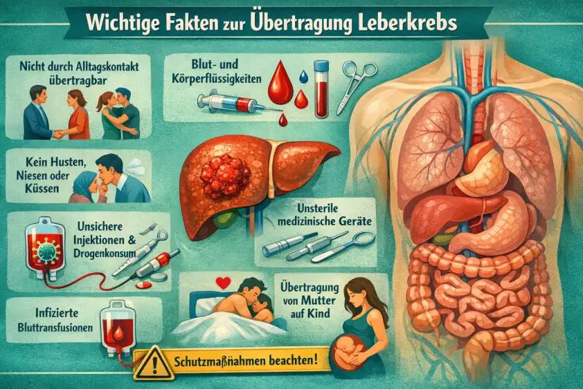 Wichtige Fakten zur Übertragung Leberkrebs: Ursachen, Risiken und Schutzmaßnahmen im Überblick