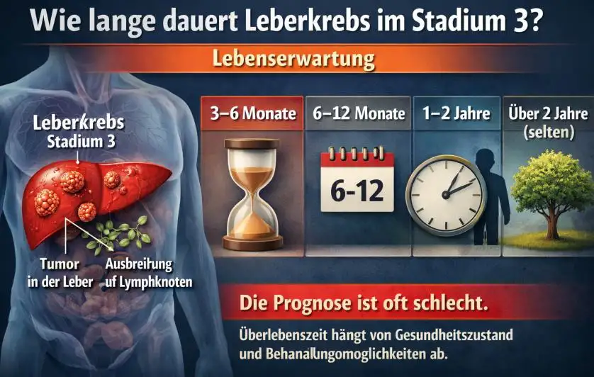 Wie lange dauert Leberkrebs im Stadium 3? Prognose, Verlauf und moderne Therapieoptionen